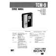 SONY TCM9 Service Manual cover photo