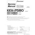 PIONEER KEHP580 Service Manual cover photo