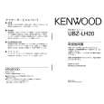 KENWOOD UBZ-LH20 Owner's Manual cover photo