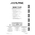 ALPINE MDM7741R Owner's Manual cover photo