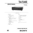 SONY TAF248E Service Manual cover photo