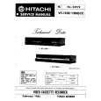 HITACHI VT110 Service Manual cover photo