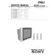 SONY KVAR29M66 Service Manual cover photo