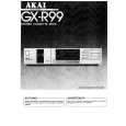 AKAI GX-R99 Owner's Manual cover photo