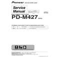 PIONEER PD-M427/RFXJ Service Manual cover photo