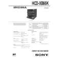 SONY HCDXB66K Service Manual cover photo