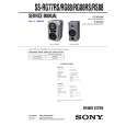 SONY SSRG77RS Service Manual cover photo