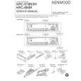 KENWOOD KRC578R Service Manual cover photo