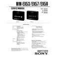 SONY WM-EX53 Service Manual cover photo