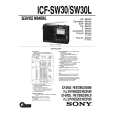 SONY ICF-SW30 Service Manual cover photo