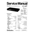 TECHNICS STG6T Service Manual cover photo