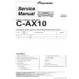 PIONEER C-AX10/KU/CA Service Manual cover photo