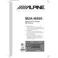 ALPINE MDAW750 Owner's Manual cover photo
