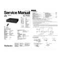 TECHNICS SLP550 Service Manual cover photo
