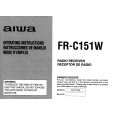 AIWA FRC151 Owner's Manual cover photo