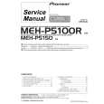 PIONEER MEH-P5100R/EW Service Manual cover photo