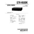 SONY STR-N500K Service Manual cover photo