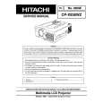 HITACHI CPX938WZ Service Manual cover photo