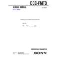 SONY DCCFMT3 Service Manual cover photo
