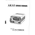 AKAI VU7100EG/EK Service Manual cover photo