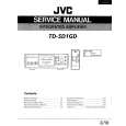 JVC TDSD1GD Service Manual cover photo