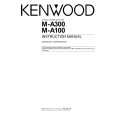 KENWOOD M-A100 Owner's Manual cover photo
