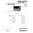 SONY STRW777 Service Manual cover photo