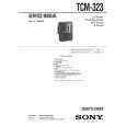 SONY TCM323 Service Manual cover photo