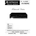 HITACHI VT175E VPS Service Manual cover photo