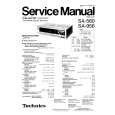 TECHNICS SA560 Service Manual cover photo