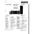 SANYO WM580482 Service Manual cover photo