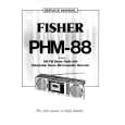 FISHER PHM-88 Service Manual cover photo