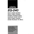 ONKYO EQ240 Owner's Manual cover photo
