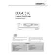 ONKYO DXC380 Owner's Manual cover photo