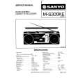 SANYO MS300KE Service Manual cover photo