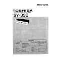 TOSHIBA SY330 Service Manual cover photo