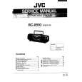 JVC RCX510 Service Manual cover photo