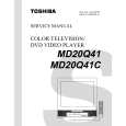 TOSHIBA MD20Q41 Service Manual cover photo