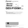 PIONEER GEX-P920XM/XN/UC Service Manual cover photo