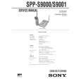 SONY SPPS9001 Service Manual cover photo