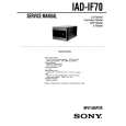 SONY IADIF70 Service Manual cover photo