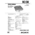 SONY MZE80 Service Manual cover photo