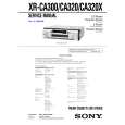 SONY XR-C1300 Service Manual cover photo