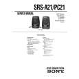 SONY SRS-PC21 Service Manual cover photo