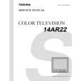 TOSHIBA 14AR22 Service Manual cover photo