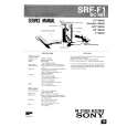 SONY SRFF1 Service Manual cover photo