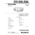 SONY CFDS26L Service Manual cover photo