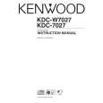 KENWOOD KDC-W7027 Owner's Manual cover photo