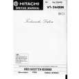 HITACHI VT260EM Service Manual cover photo