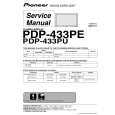 PIONEER PDP-4330HD/KUC Service Manual cover photo